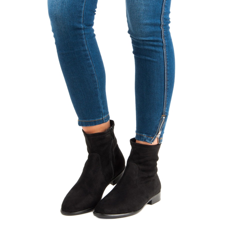 Bella Paris Bottes noires classiques le noir 1 Bella Paris Bottes noires classiques le noir 1