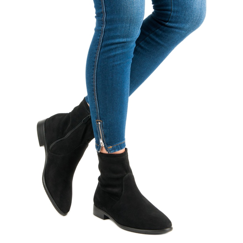 Bella Paris Bottes noires classiques le noir 2 Bella Paris Bottes noires classiques le noir 2