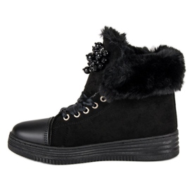 Baskets chaudes noir 2