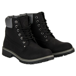 Trappeurs chauds MCKEYLOR noirs 1