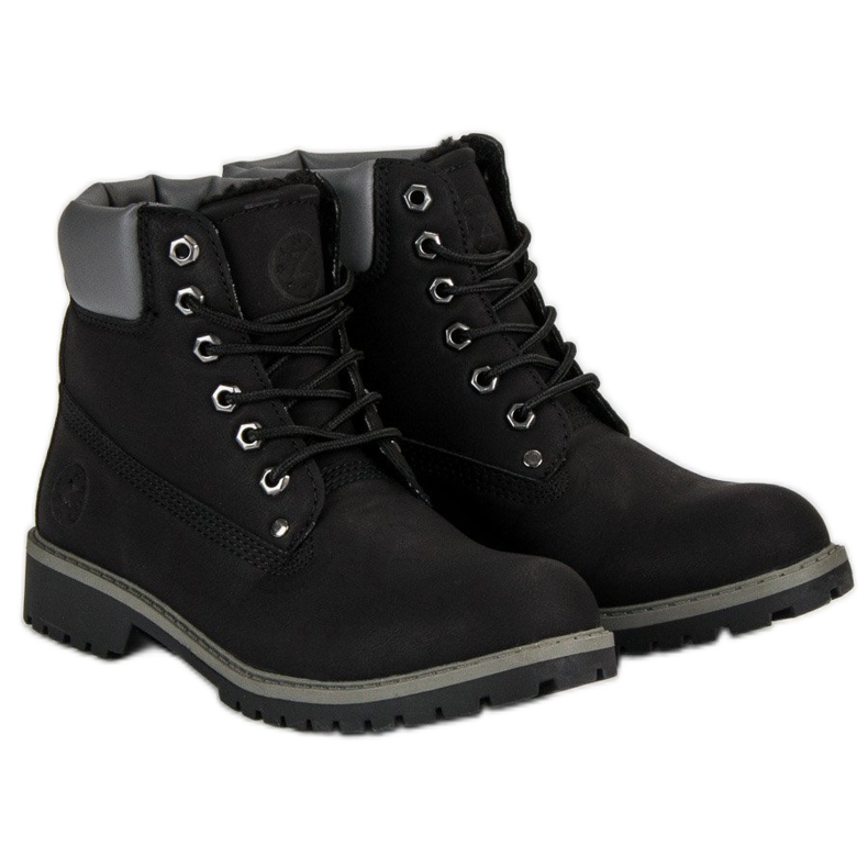 Trappeurs chauds MCKEYLOR noirs 1