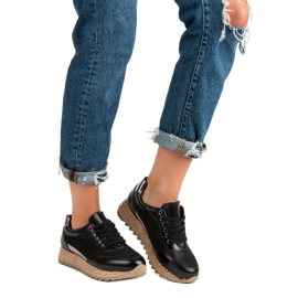 Bestelle Baskets nouées noir 1