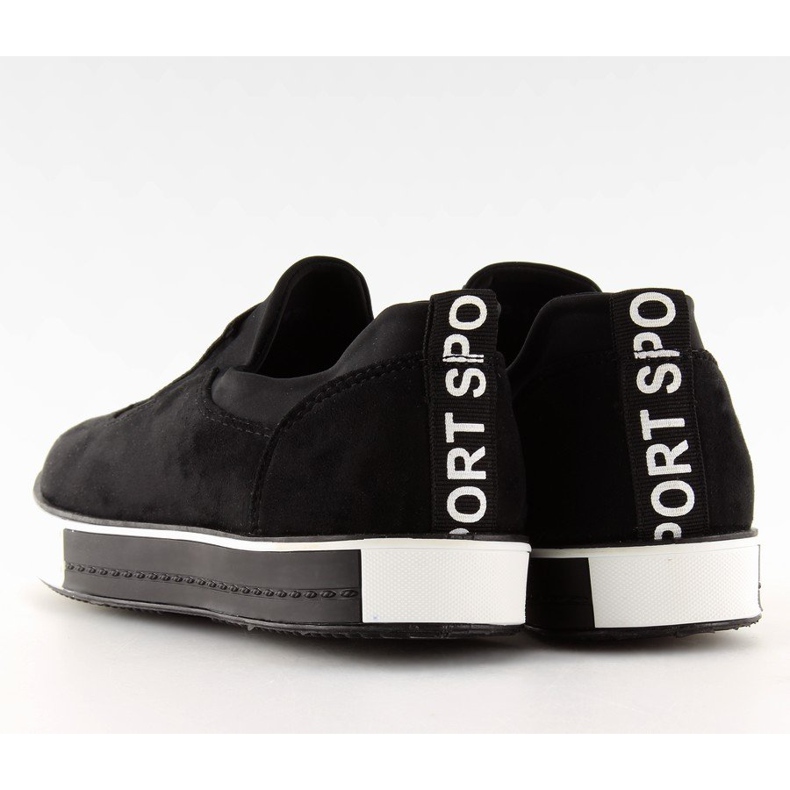 Baskets femme noires NB178 Noir le noir 1