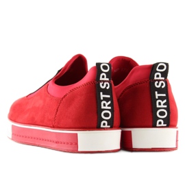 Baskets femme rouges NB178 Rouge 1