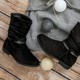 Seastar Bottes noires confortables le noir 6