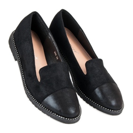 Bestelle Ballerines en daim le noir 3