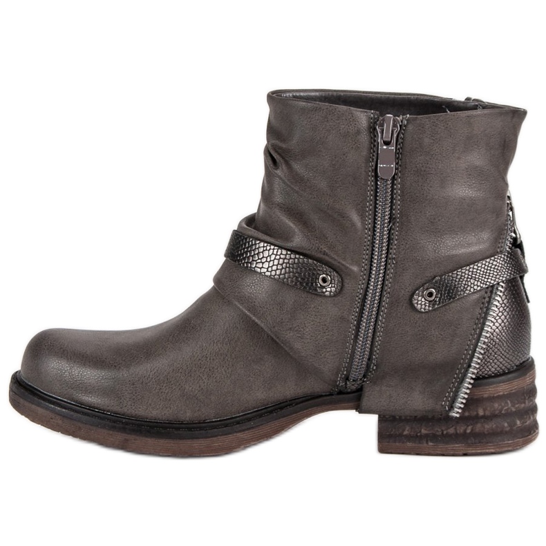 Queentina Travailleurs gris 1