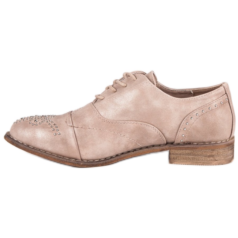 Super Me Chaussures attachées à la mode rose 1