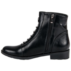 Filippo Bottes noires décontractées le noir 1