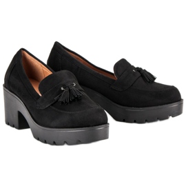 Ch. Creation Mocassins élégants le noir 3