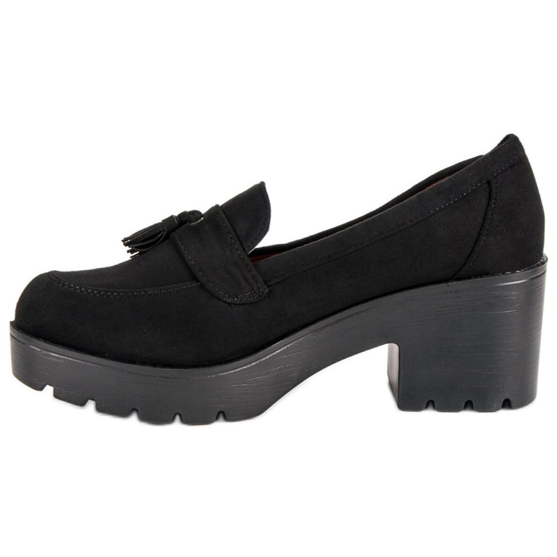 Ch. Creation Mocassins élégants noir 1