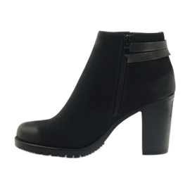 Filippo Bottes à talons pour femmes avec 8255 boucles le noir 2