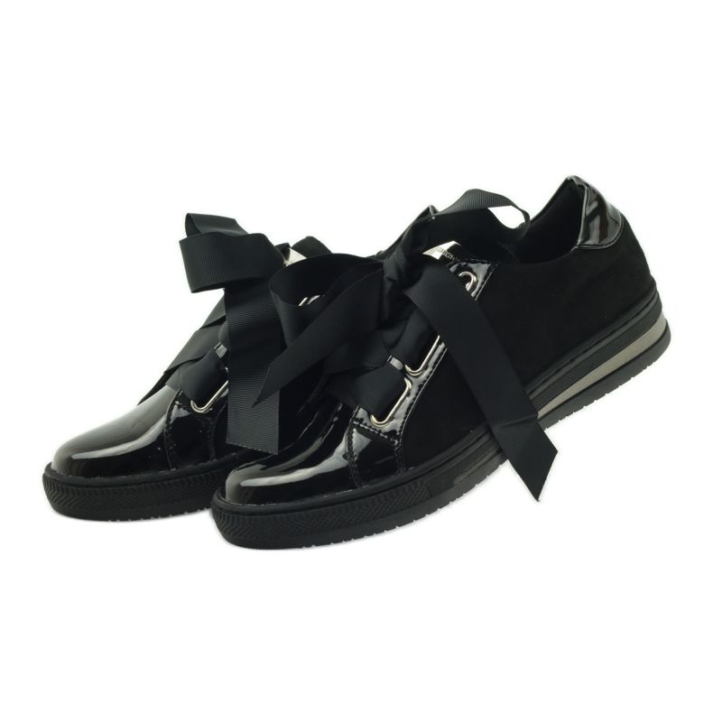 Creepers semelle intérieure cuir Filippo shoes le noir 4