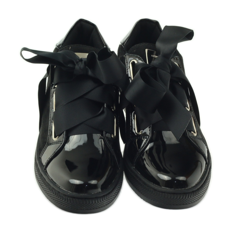 Creepers semelle intérieure cuir Filippo shoes noir 3