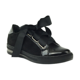 Creepers semelle intérieure cuir Filippo shoes le noir 1