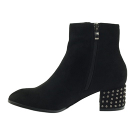 Bottes d'hiver noires à talons Filippo 540 le noir 2
