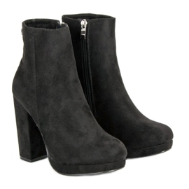 Small Swan Bottes classiques sur le poteau noir 1