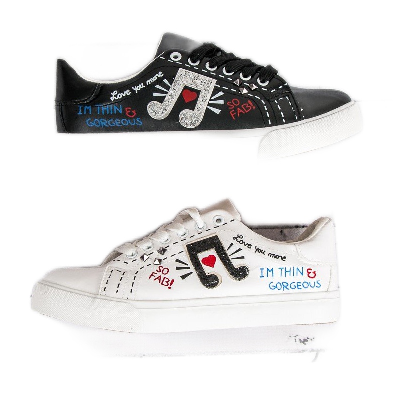 Baskets à la mode pour femmes blanc 1