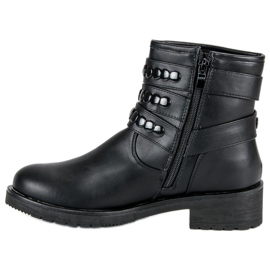 Bottes de travail élégantes noir 1