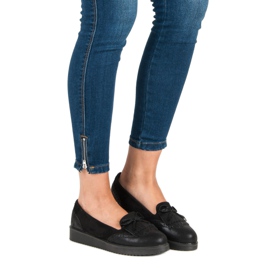 Ch. Creation Mocassins noirs le noir 1