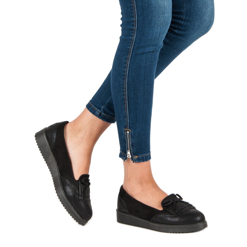 Ch. Creation Mocassins noirs 2