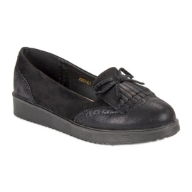 Ch. Creation Mocassins noirs le noir 3