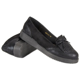 Ch. Creation Mocassins noirs le noir 5