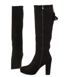 Bottines compensées noires J22 noires le noir 1