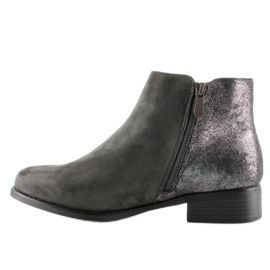 Dos brillant 1546-89 Boots Jodhpur grises 1
