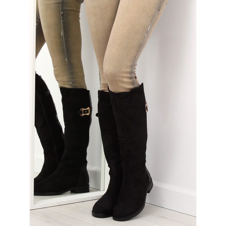 Bottes de mousquetaire noires J73 Noir 1