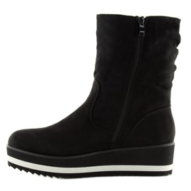 Bottes noires pour femmes JS7026 Noir 2