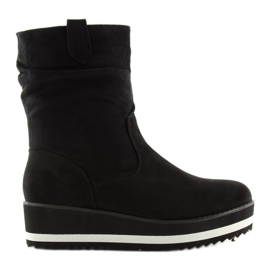 Bottes noires pour femmes JS7026 Noir 1