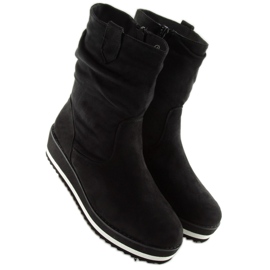 Bottes noires pour femmes JS7026 Noir le noir 4