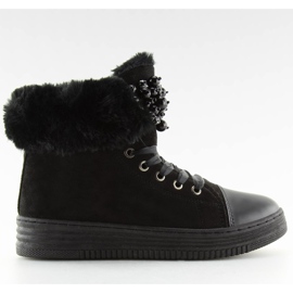 Baskets noires à isolation épaisse KK-97 Black 2