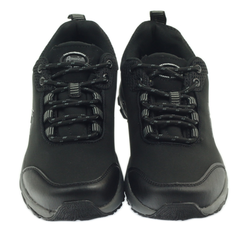 American Club Softshell imperméable américain de sport le noir 3 American Club Softshell imperméable américain de sport le noir 3