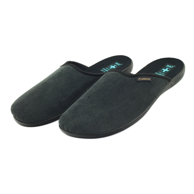 Chaussons Adanex gris noir 3