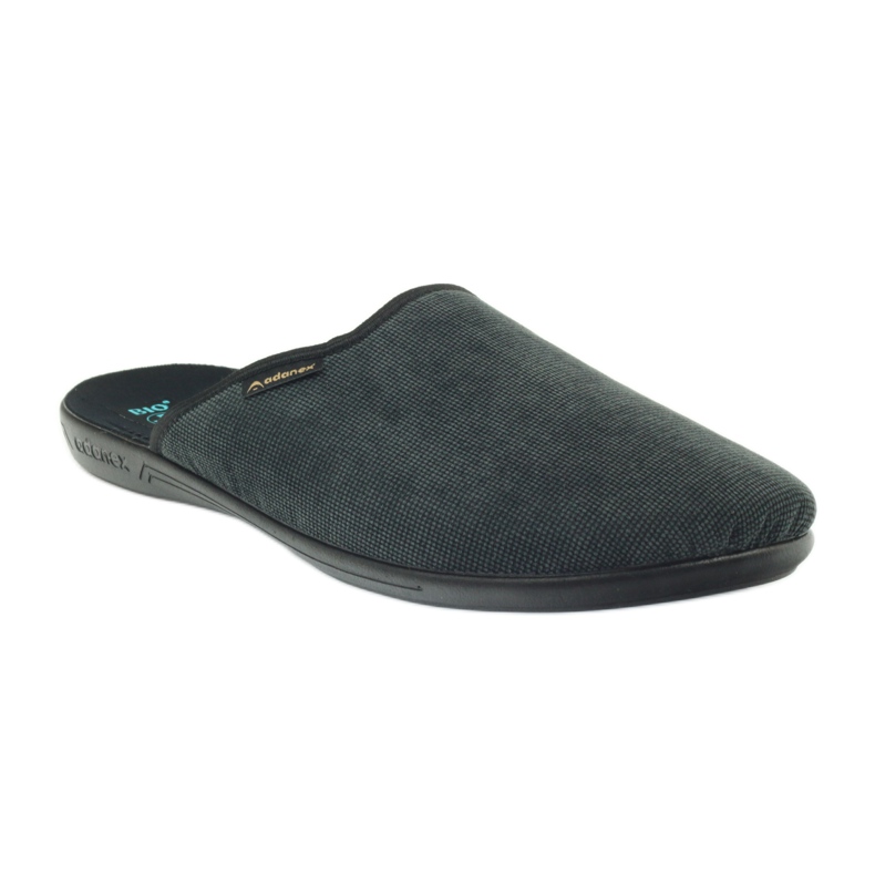 Chaussons Adanex gris noir 1