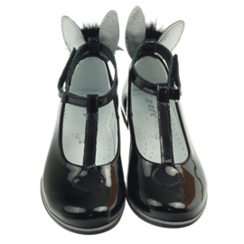 Ballerines bidons avec oreilles Bartek 45025 le noir 4