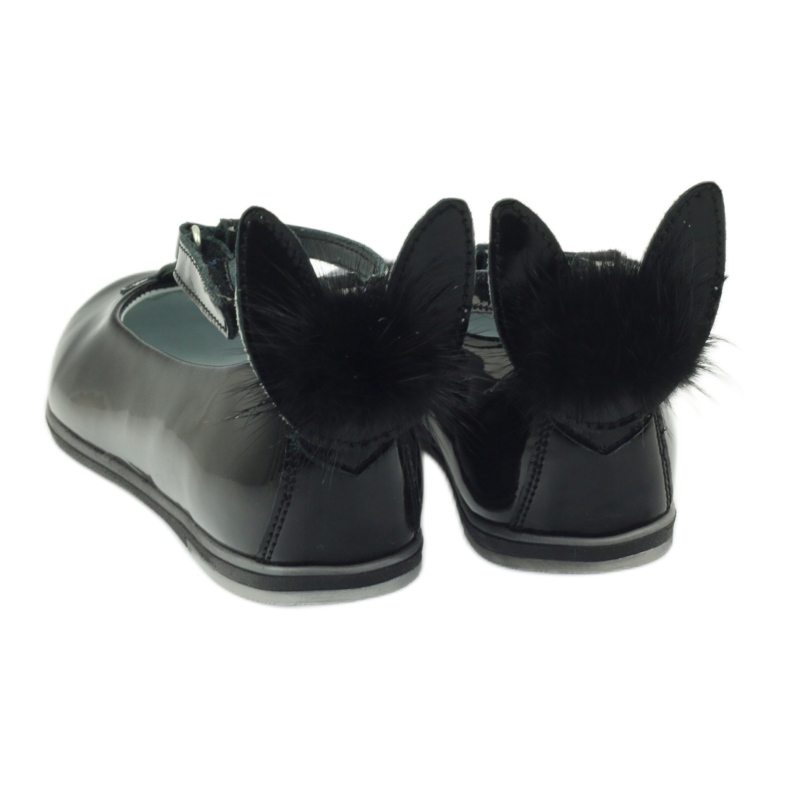 Ballerines bidons avec oreilles Bartek 45025 noir 3