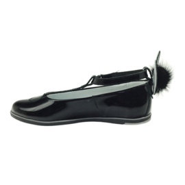 Ballerines bidons avec oreilles Bartek 45025 le noir 2