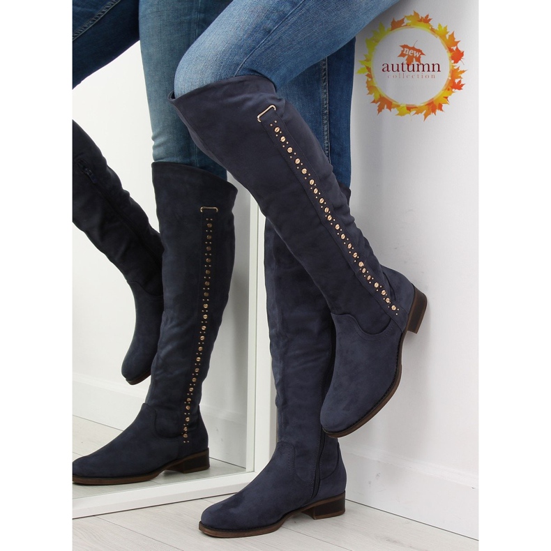 Cuissardes, bleu marine 990-PG bleu 1 Cuissardes, bleu marine 990-PG bleu 1