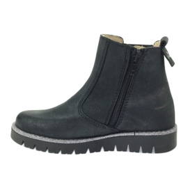 Bottines fille Ren But 4389 noir le noir 2