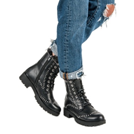 Travailleurs de la roche avec isolation noir 1