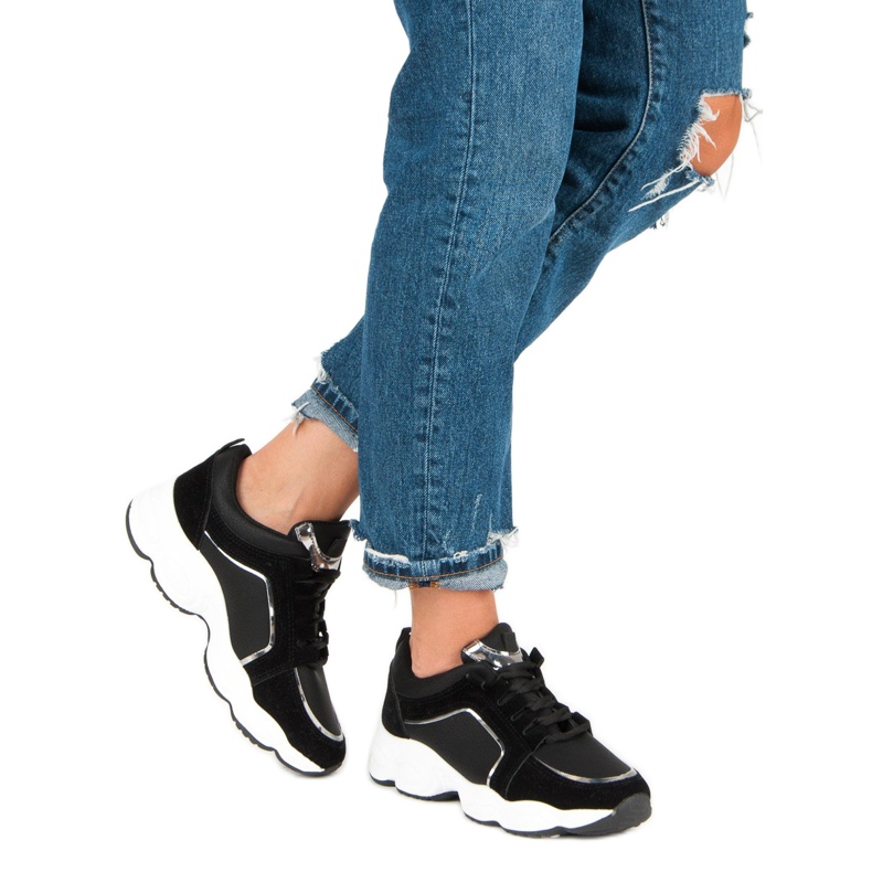 Chaussures de sport en daim VICES le noir 2