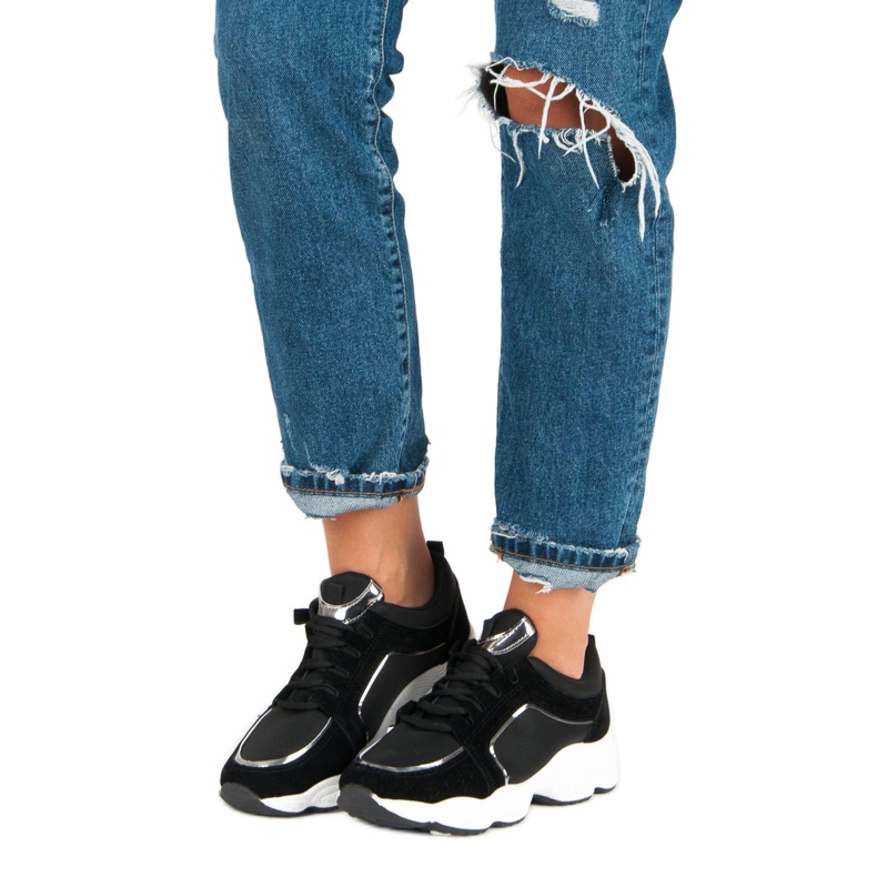 Chaussures de sport en daim VICES le noir 1