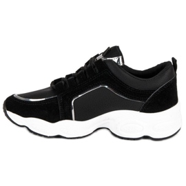 Chaussures de sport en daim VICES le noir 5