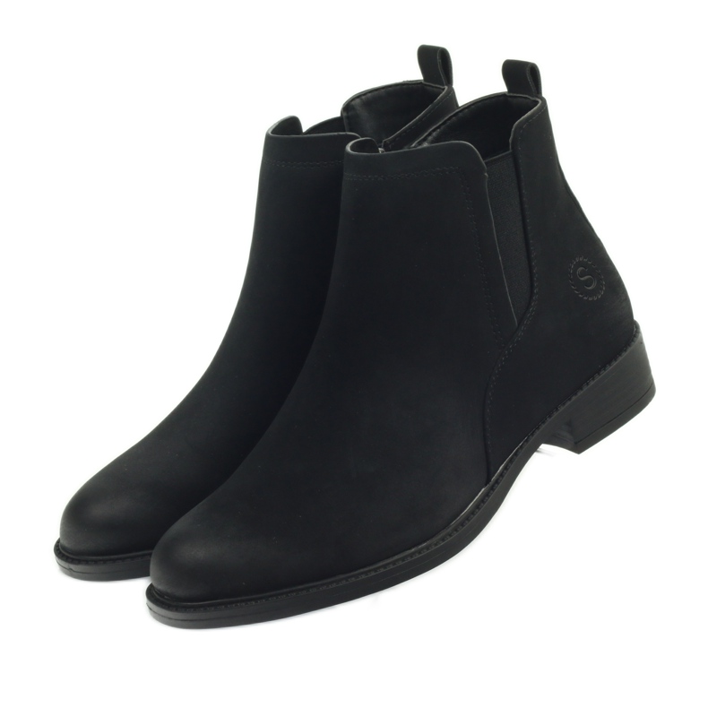 Bottes noires Sergio Leone 553 le noir 4 Bottes noires Sergio Leone 553 le noir 4