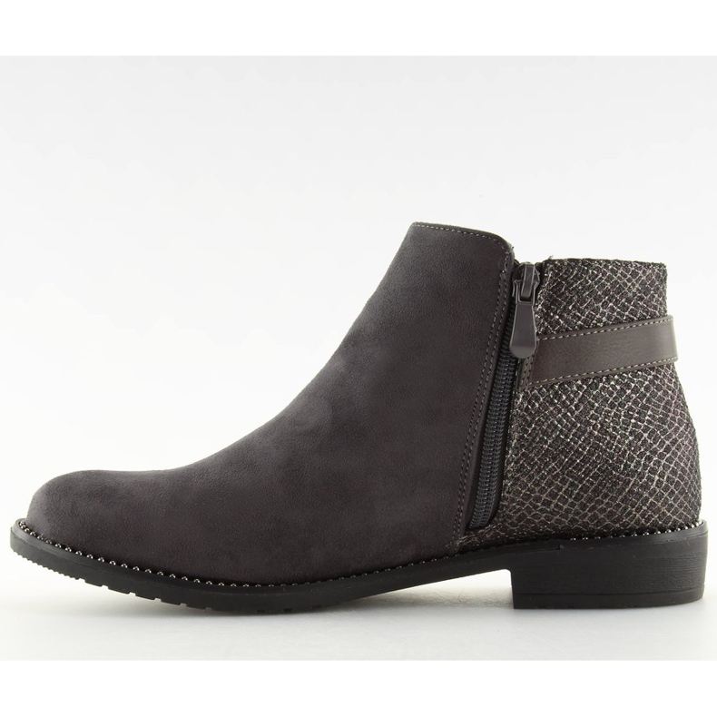 Bottes Jodhpur grises pour femmes 3118 Gris 2