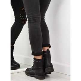 Ouvriers noirs avec clous 432-PA Noir 2