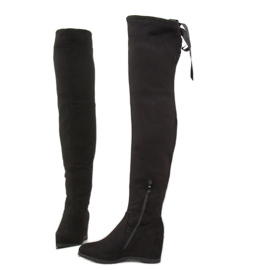 Bottines compensées noires 168-139 noir le noir 2